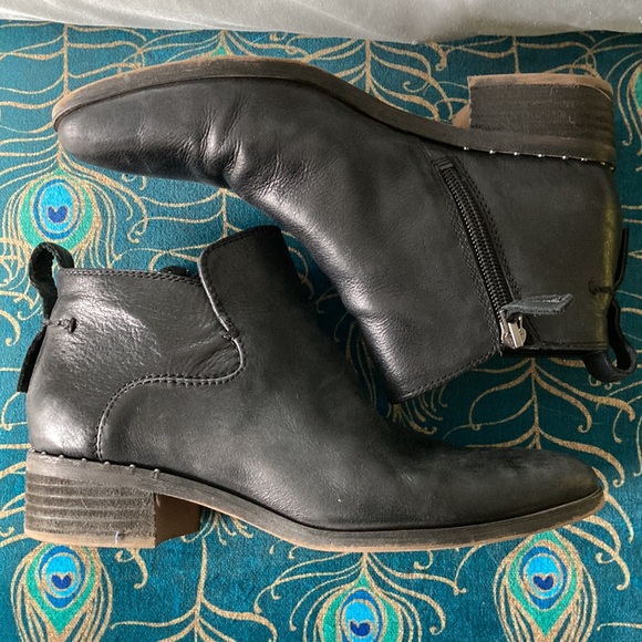 Franco Sarto Damien Women's Leather Booties - Picture 1 of 11